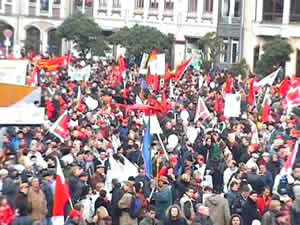 Demo in Berlin am 1.11.2003
