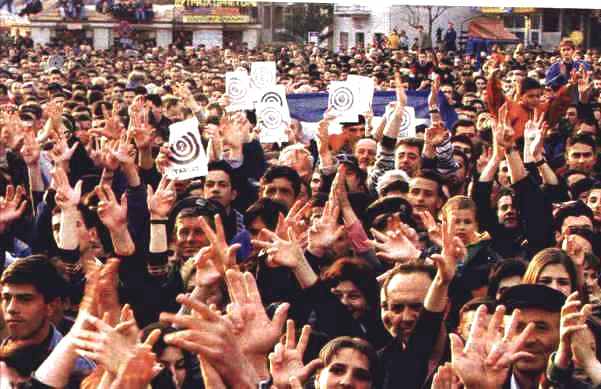 Yugoslavia - Anti War Demonstration